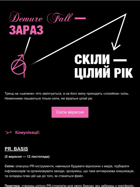 Тренд кожного сезону — скіли
