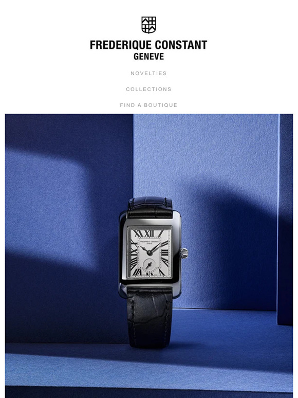 Classics Carrée Small Seconds: Three all-new versions of the Art Déco-style watch