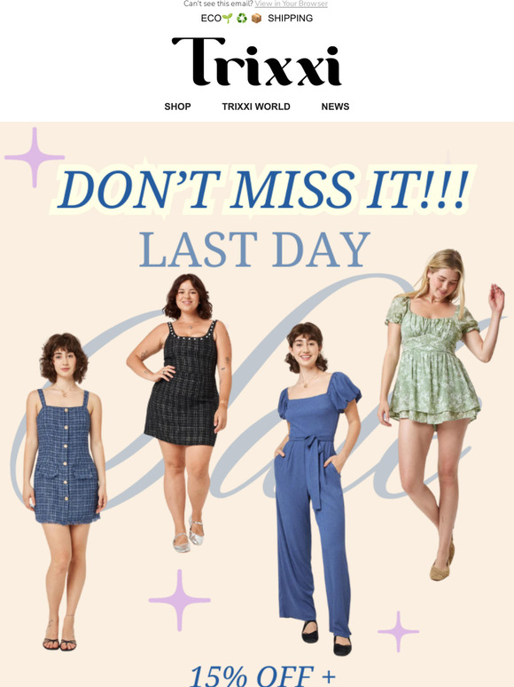 LAST DAY 🍓⭐️ -15% EVERYTHING + up to -30% SALE