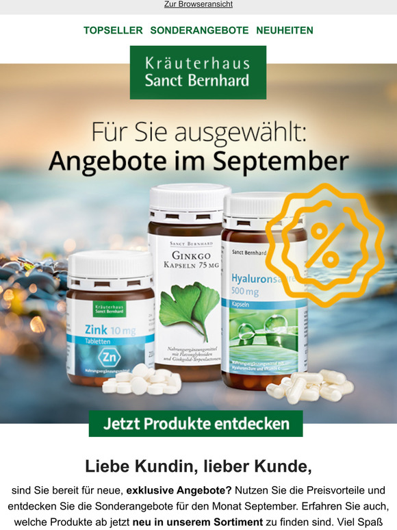 Angebote im September
