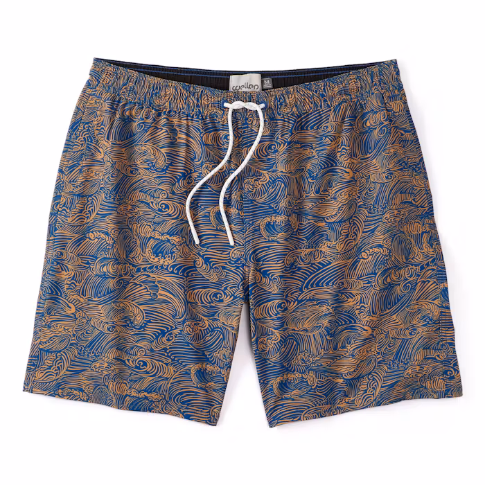 Image of Performance Lined Swim Trunks - 7"