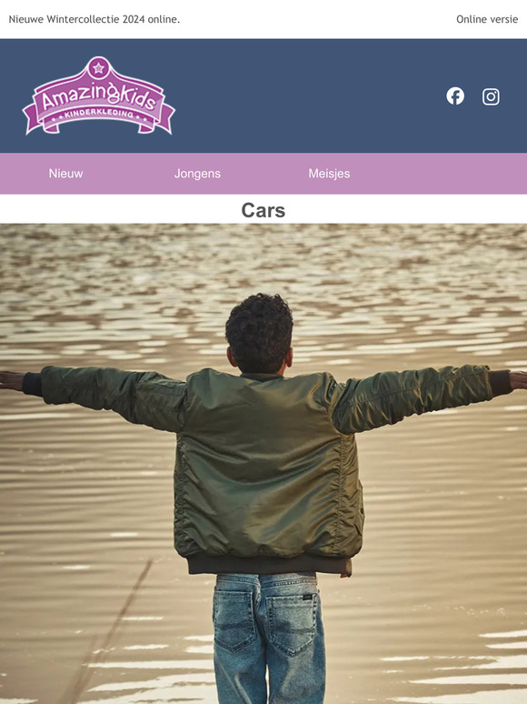 Cars Wintercollectie 2024 online