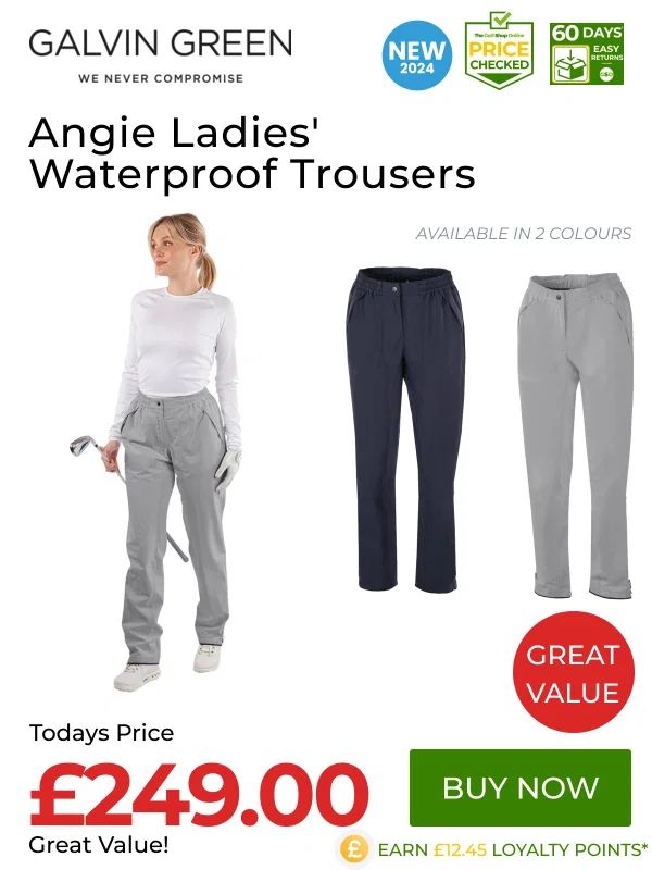 Great Value on Galvin Green Angie Ladies Waterproof Trousers