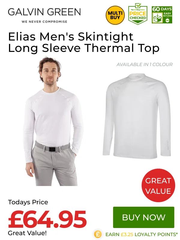 Great Value on Galvin Green Elias Mens Skintight Long Sleeve Thermal Golf Top