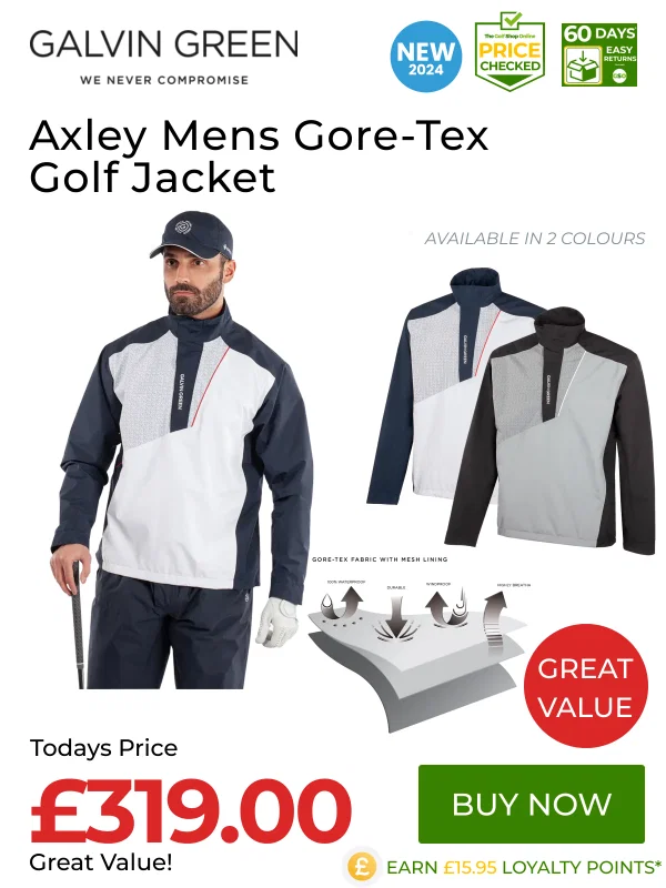 Great Value on Galvin Green Axley Mens Gore-Tex Golf Jacket