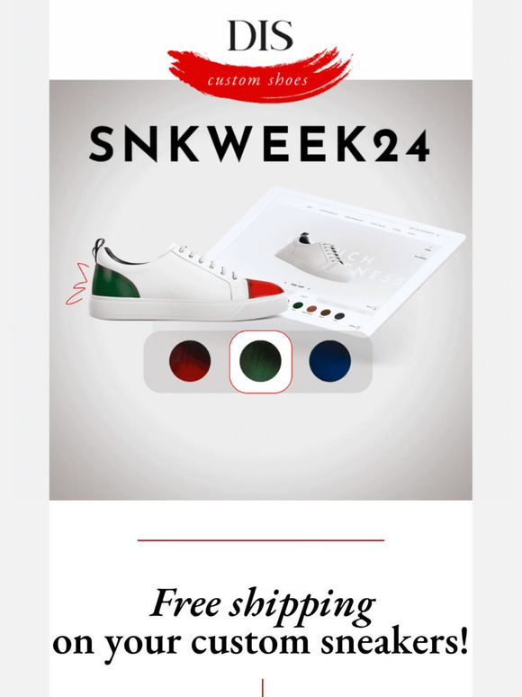 Sneaker Week is back: free shipping
