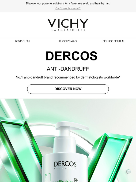 Dercos: Say Goodbye to Dandruff
