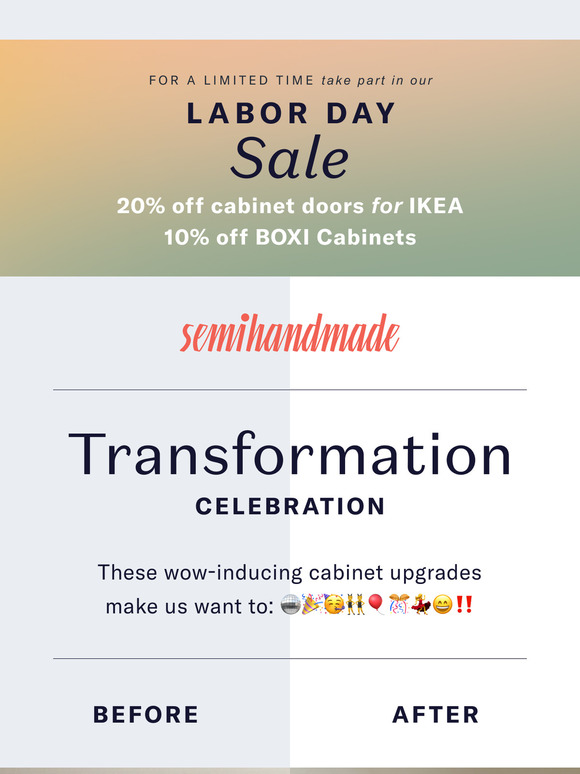 20% Door Sale Continues + Free Kitchen Design with your order