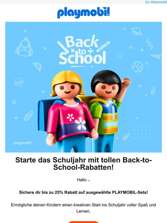 —, spare bis zu 25% im Back-to-School Sale!