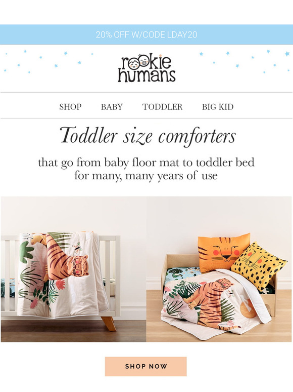 Cozy For Fall 🔅 Snuggly Toddler Comforters On Sale