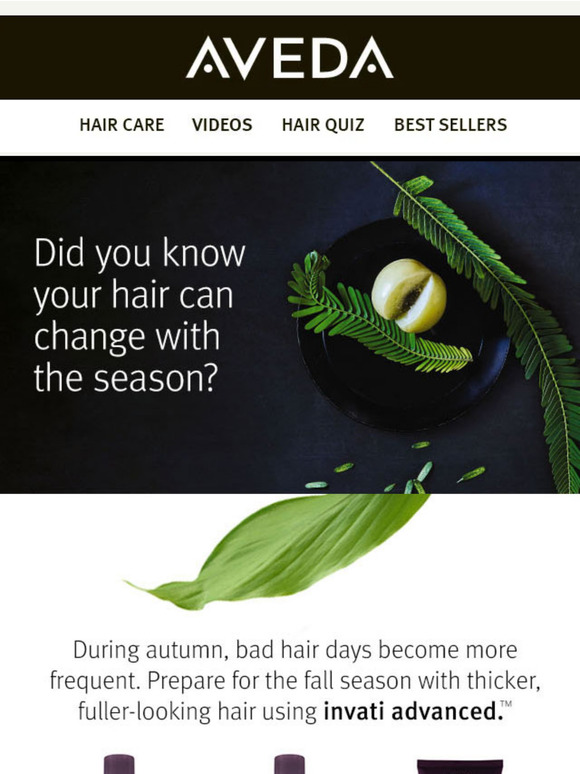 Did you know your hair can change with the season?
