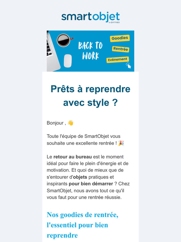 Bonne rentrée ! 🖋️
