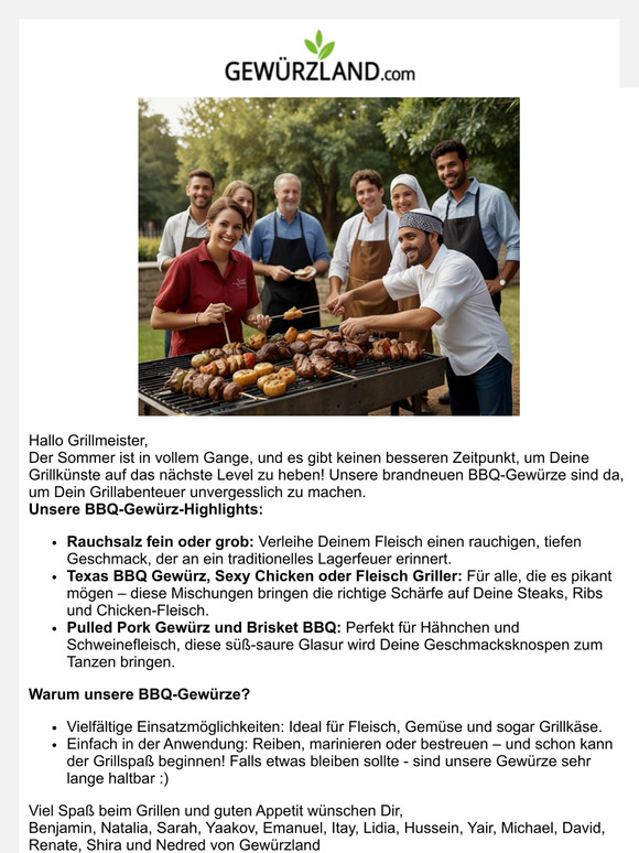 Feuriger Sommergenuss: Entdecke unsere neuen BBQ-Gewürze