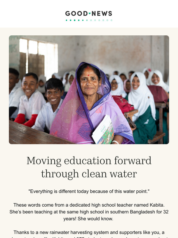 Good News: Bright futures are flowing