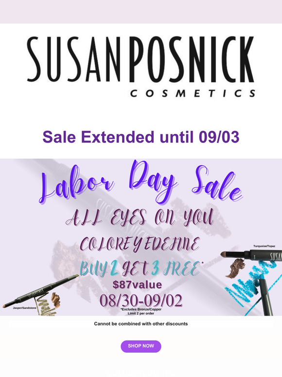 Labor Day Sale Extended