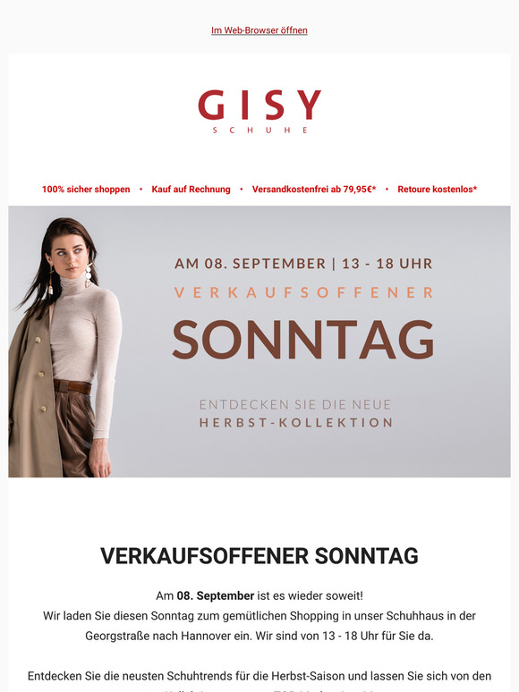 Verkaufsoffener Sonntag am 08. September 🛍️