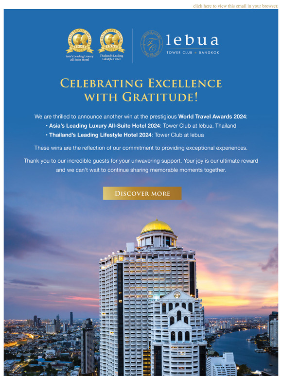 Another Win at the Prestigious World Travel Awards 2024