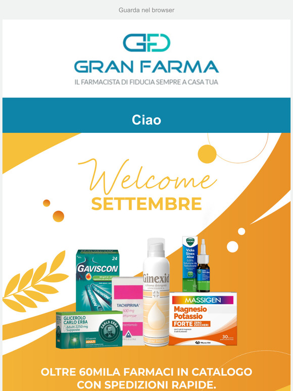 ✅​​Riparti a Settembre con le offerte del mese ❗