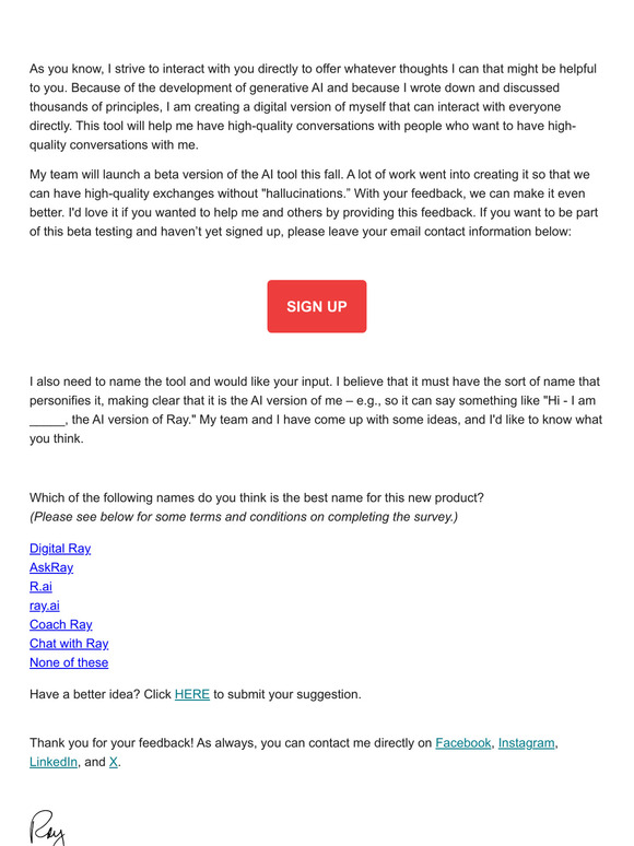 Be the First to Sign Up for My AI Tool Beta
