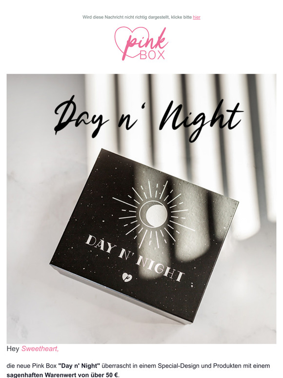 Unsere neue Pink Box Day n' Night