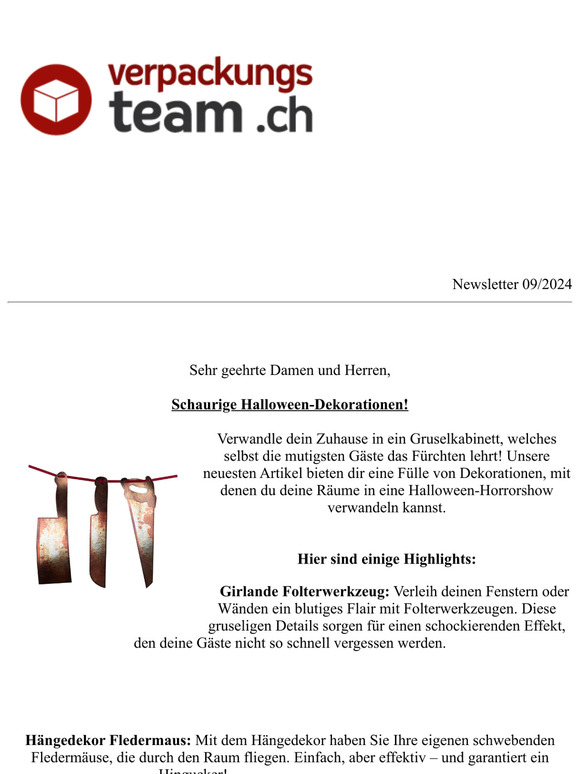 Gruselige Neuigkeiten – Unsere Halloween-Specials