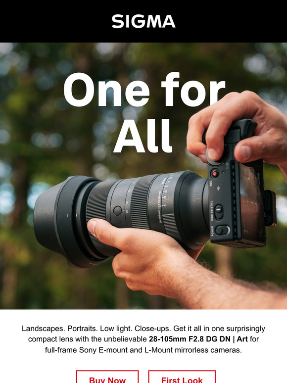 Max range, max speed: the new 28-105mm F2.8 DG DN | A