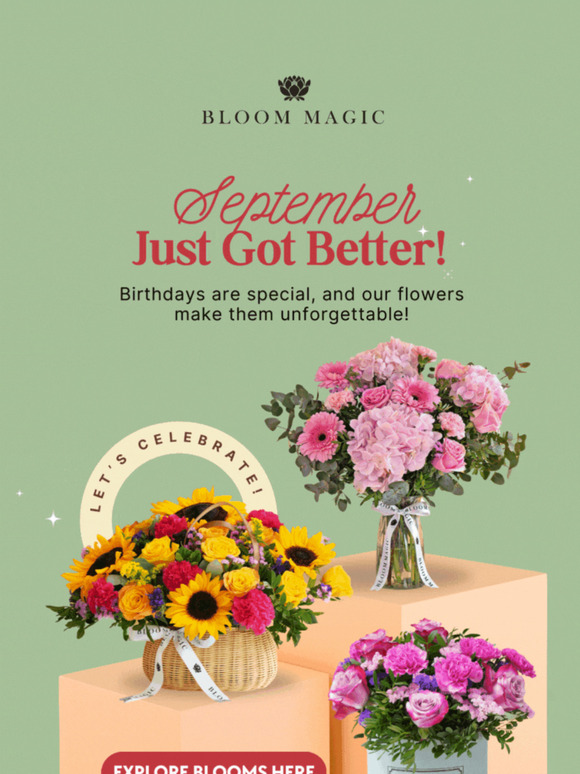 September Birthdays Just Got Better! 🌻