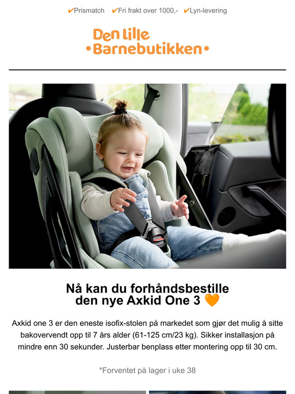 Nye Axkid One 3 og annet snacks!🤩