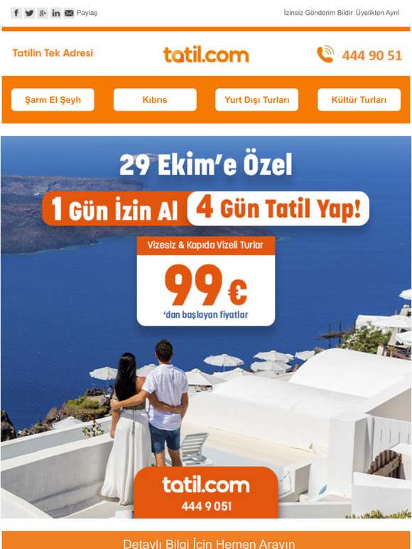 99 Euro'dan Başlayan Fiyatlarla, 1 Gün İzin Al 4 Gün Tatil Yap!🌍☀️🏊🍹✈️👫