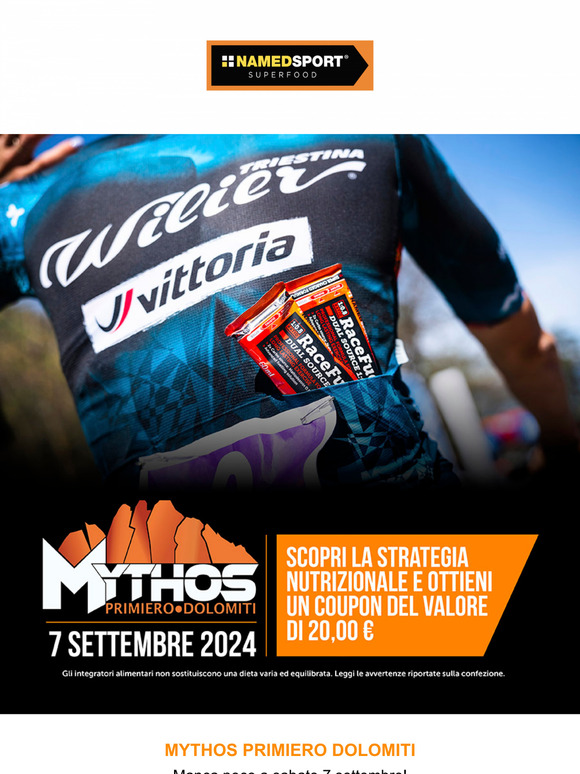🚵‍♂️ Il tuo coupon di 20 € per la Mythos Primiero Dolomiti