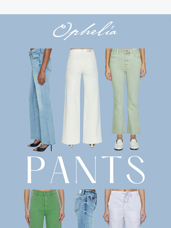 PANTS FOR FALL, FOR ALL!
