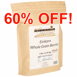 Image of Glyphosate-tested Einkorn Ancient Grain Berries - 5 lb. bag