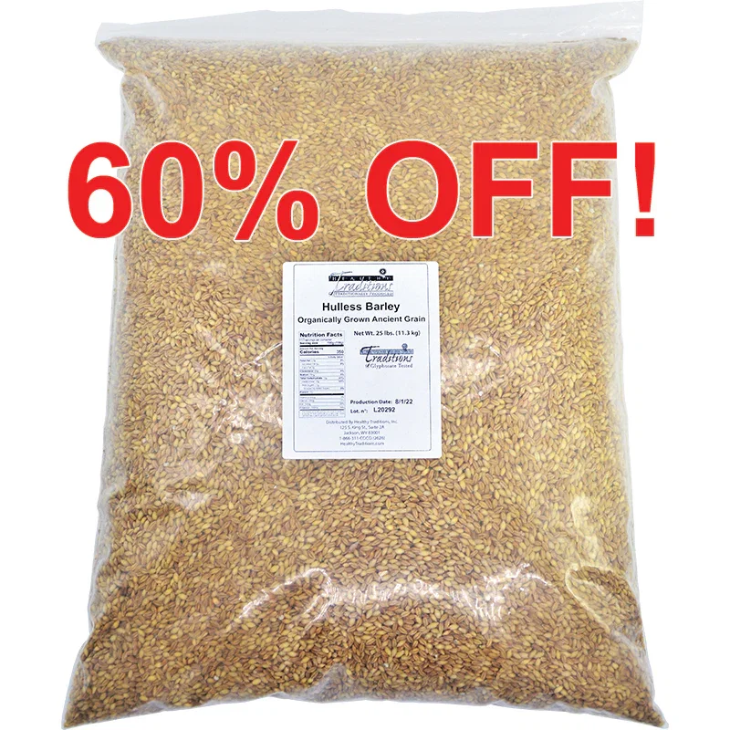 Image of Ancient Grain Hulless Barley - 25 lb. (limit of 2)