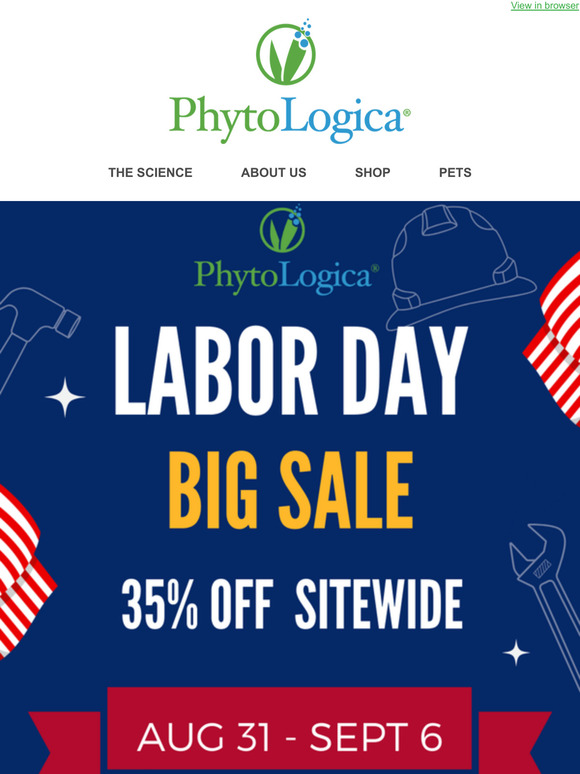 🕗 LAST CHANCE! Labor Day Sale Ending Today!!