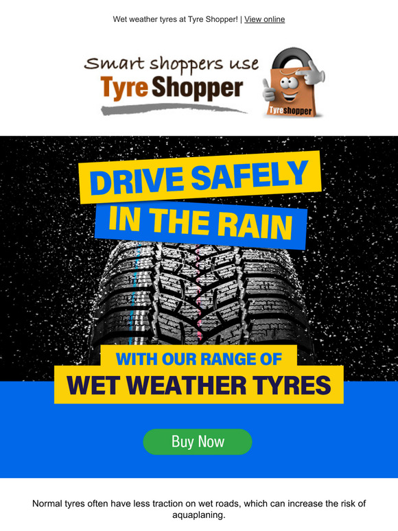 Tyres for rainy weather ☂️