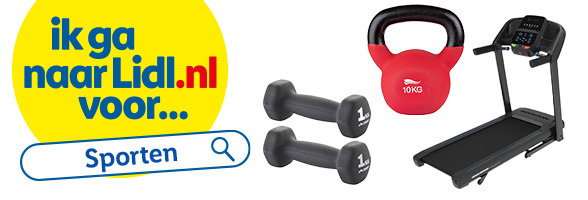 Ik ga naar Lidl.nl voor... sporten