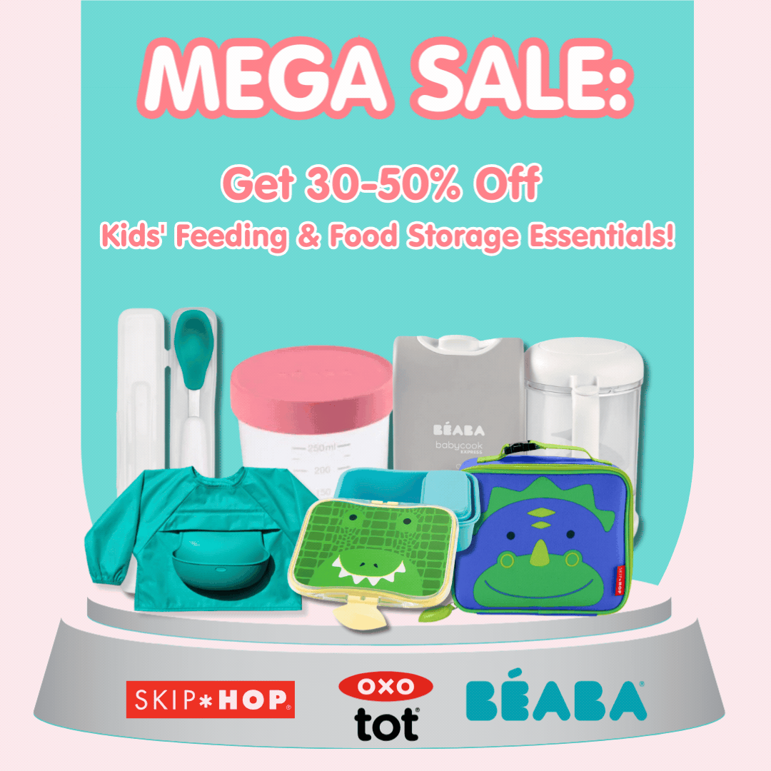 Mega Sale! 30-50% Discount for Kids' Feeding & Food Storage