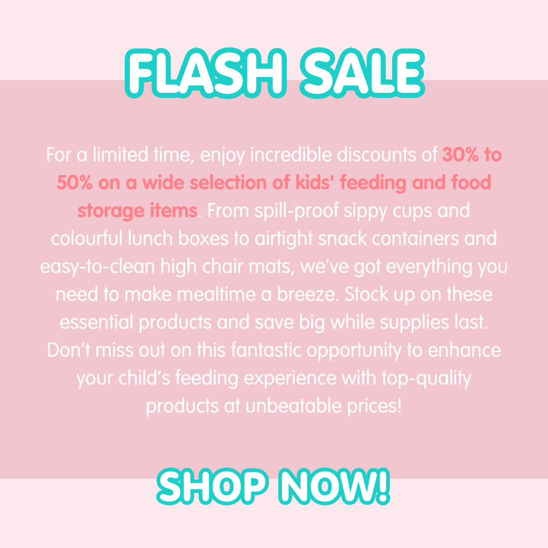 Mega Sale! 30-50% Discount for Kids' Feeding & Food Storage