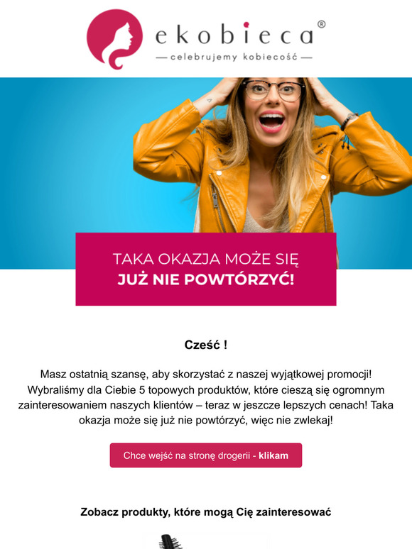 ⏳ Ostatnia szansa na super promocje! Taka okazja może się nie powtórzyć! ⏳