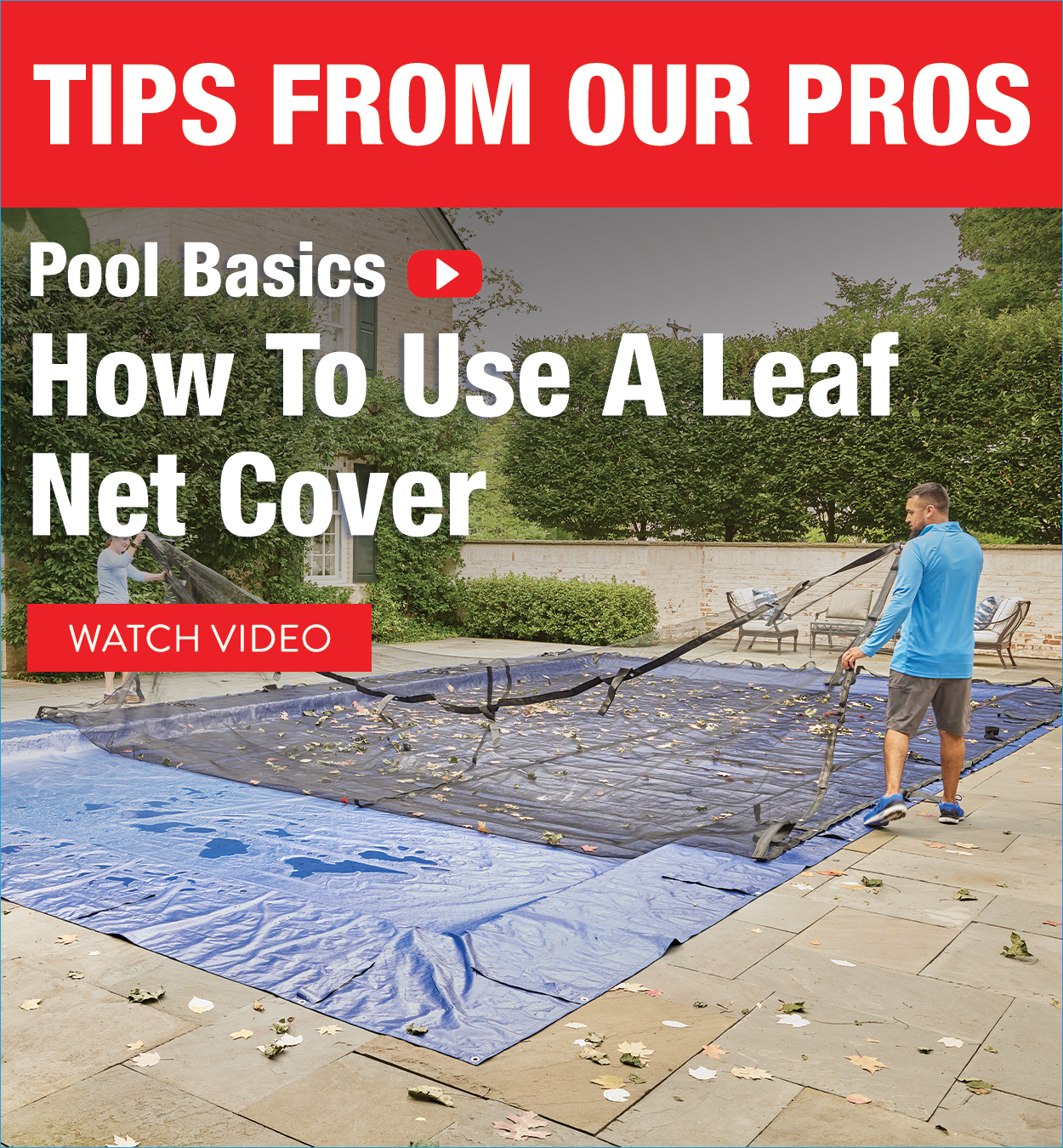 Doheny's Water Warehouse 🍂 Doheny Pool Pro Tip Use a Leaf Net for