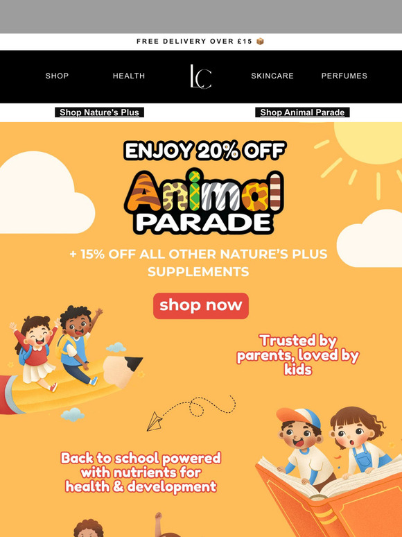 20% OFF Vitamins & Supplements