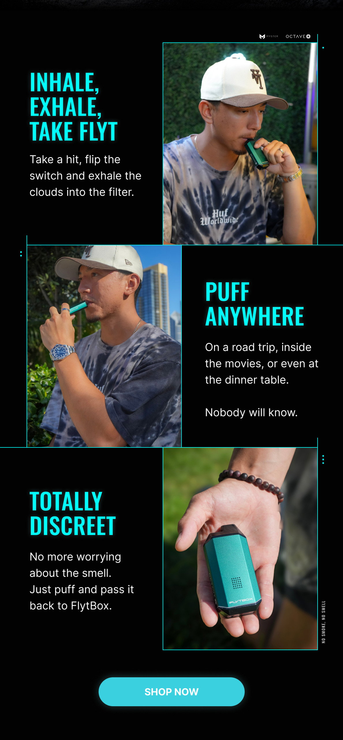 Myster: The only vape that hides your smoke | Milled