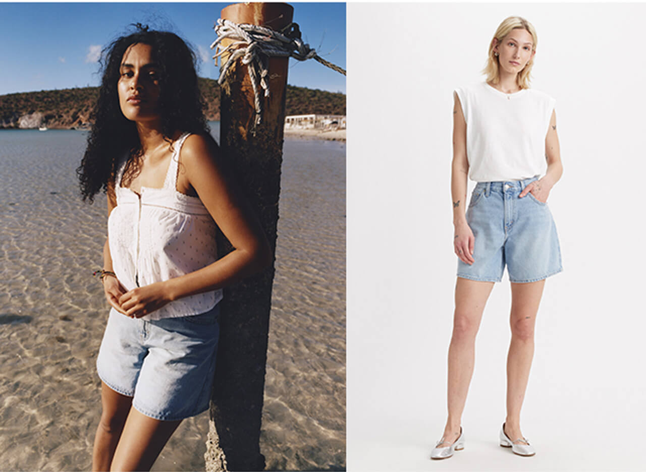 Levi's® Women's High-Rise Baggy Shorts