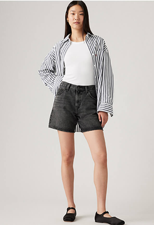 Levi's® Women's High-Rise Baggy Shorts