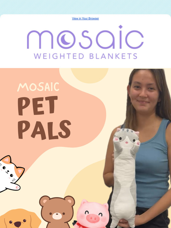 Introducing Mosaic Pet Pals! 🐱🐶