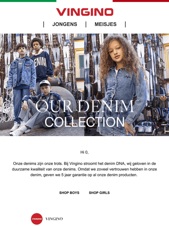 Our denims: 5 years warranty 👖