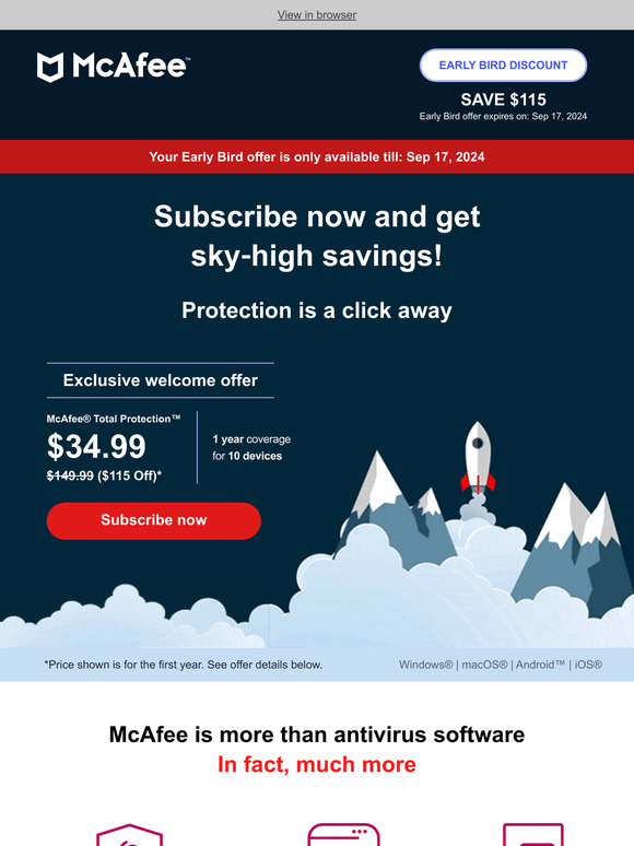 Your protection is up and running 💻