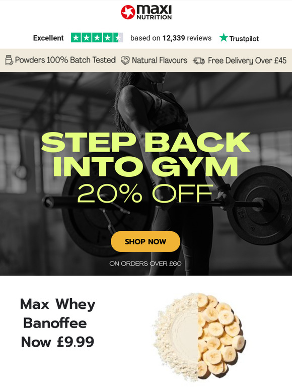 Shop Protein Powder from £9.99 - Ends Tonight!