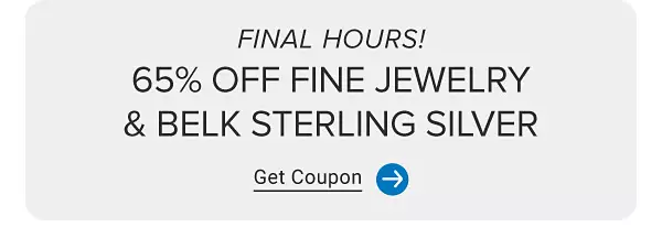 65% off fine jewelry & Belk Sterling Silver. Get coupon.