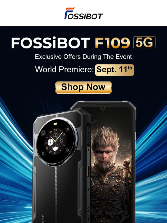 ⏰Early Sale! Fossibot's Best 5G Dual-screen Rugged Phone Just $169.99